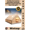 #KampÇadırı Hızlı Kurulum Su Geçirmez Sağlam Lüks 4 Mevsim Dev İç Hacim 6 Kişilik Şişme Kamp Çadırı