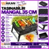 Katlanabilir Portaif Mangal 35 Cm