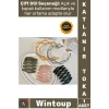 #Toka Pratik Konforlu Esnek Şık Taşınabilir Cep Çanta Tipi Modern Tasarım Katlanabilir Taç Toka