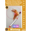 #KediOyuncağı İnteraktif Eğlence Esnek Dayanıklı Avlanma İçgüdüsü Tetikleyici Kedi Oyun Oltası 90 Cm