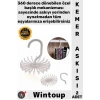 #KemerAskısı Gardırop Düzenleyici Kravat Eşarp Şal 360 Derece Döner Kemer Askısı 20 Kancalı 2 Adet