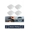 Kolay Montaj Otomobil Kapı Yuvası Araba Kapı Kolu Çizilme Aşınma Yıpranma Darbe Koruyucu Film 4 Adet