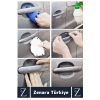 Kolay Montaj Otomobil Kapı Yuvası Araba Kapı Kolu Çizilme Aşınma Yıpranma Darbe Koruyucu Film 4 Adet