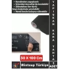 Kolay Temizlenir Çocuk Odası Mutfak Ofis Not Kendinden Yapışkan Duvara Yapışan Kara Tahta 30 X 100Cm