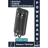 Kompakt Kamp Piknik Taşınabilir Şarj 2 Çıkış Dijital Şarj Göstergeli Hızlı Şarj 10.000 mAh POWERBANK