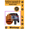 #Led Dekoratif Kablosuz Oto Dış Modifiye Gece Hareketli Selamlama Kumandalı 3 Modlu El Şeklinde Led