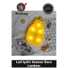 Led Işıklı Ananas Gece Lambası