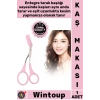 #Makas Ergonomik Tasarım Hassas Şekillendirme Profesyonel Bakım Set Mini Taraklı Kaş Düzeltme Makası