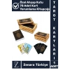 Manevi Ruhsal Rehberlik Kader Yorumlama Kitapçıklı AHŞAP KUTULU 78 Adet TAROT KARTLARI