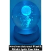 Merdiven Astronot Plastik Altlıklı Işıklı Cam Küre