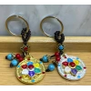 Metal Lotus Tılsımlı Şans Anahtarlık