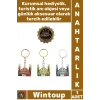 #Anahtarlık İstanbul Hatırası Şık Tasarım Hediyelik Dayanıklı Promosyon Metal Sultanahmet Anahtarlık