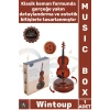 #MüzikKutusu Dekoratif Nostaljik Melodik Estetik Ahşap Görünümlü Klasik Tasarım Hediyelik Music Box