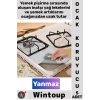 #Ocak Premium Gazlı Mutfak Ankastre Isıya Dayanıklı Yanmaz Ocak Koruyucu Alüminyum Ped Seti 5 Adet
