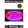 OPEN Yazılı Neon Led