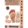 #AyakPedi Hava Delikli Kaymaz Nefes Alan Ortopedik Konforlu Yüksek Topuk Orta Parmak Metatarsal Pad
