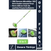 Oto Bakım 180 Derece Dönen Su Emici Tak Çıkar Paspas 2in1 Mikrofiber Uzun Saplı Araba Yıkama Fırçası