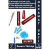Özel Kutulu Yeni Nesil Yüz Hassas Bölge Rahat Seri Tek İz HACAMAT KALEMİ+100 Adet İğne Hediyeli