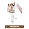 Özel Seri Kedi Köpek Yumaşak Çift Yüzeyli Diş Temizleme Kaşıma Parmak Fırçası