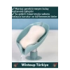 Özel Üretim Banyo Mutfak Lavabo Su Giderli Küflenme Kuruma Koku Önleyici Vantuzlu Sabunluk 3 Adet