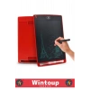 Özel Üretim Dijital Kalemli Çocuk Eğitim Tableti Grafik Not Ödev Resim LCD Writing Tablet Kırmızı
