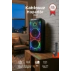 Özel Üretim Açık Alan Radyo Aksesuar Bluetooth Hoparlör D64 Siyah