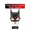 Özel Üretim Yüksek Kaliteli Eğlenceli Parti Kostüm Maskesi 28 X 17 Cm Batgirl Maske 1 Adet