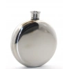 Paslanmaz Çelik Yuvarlak 5 Oz Tekli Matara Çelik Renk