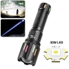 PeakStar Ps-9954 30w Zoomlu Led Powerbank Özellikli Şarjlı Profesyonel El Feneri