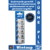 #Pil AG13 LR44 A76 Tam Uyumlu Uzun Ömürlü Güçlü Performanslı 15V Alkalin Düğme Pil 10lu Kart Paket