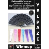 #Yelpaze Katlanabilir Hafif Dayanıklı Estetik Dans Gösteri Dekoratif Hediye Renkli Plastik Yelpaze