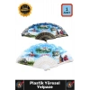 #Yelpaze Geleneksel Motif Kaliteli Şık Otantik Dekoratif Zarif Sağlam Hafif Plastik Yöresel Yelpaze