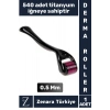 Premium 0.5 Mm 540 Titanyum İğneli Cilt Yenileyici Pürüzsüz Cilt Bakım Güzellik Aleti Derma Roller