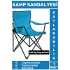 Premium 120 Kg Dayanıklı Çantalı Taşıma Askılı Bardaklık Balık Piknik Sahil Outdoor Kamp Sandalyesi