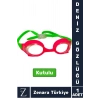 Premium Ayarlanabilir Kayış Su Geçirmez UV Koruma Silikon Plastik Anti-Fog Kutu Çocuk DENİZ GÖZLÜĞÜ