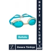 Premium Ayarlanabilir Kayış Su Geçirmez UV Koruma Silikon Plastik Anti-Fog Kutu Çocuk DENİZ GÖZLÜĞÜ