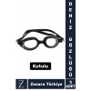 Premium Ayarlanabilir Kayışlı Su Geçirmez UV Koruma Silikon Plastik Anti-Fog Kutulu DENİZ GÖZLÜĞÜ