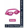 Premium Ayarlanabilir Kayışlı Su Geçirmez UV Koruma Silikon Plastik Anti-Fog Kutulu DENİZ GÖZLÜĞÜ