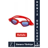 Premium Ayarlanabilir Kayışlı Su Geçirmez UV Koruma Silikon Plastik Anti-Fog Kutulu DENİZ GÖZLÜĞÜ