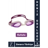 Premium Ayarlanabilir Kayışlı Su Geçirmez UV Koruma Silikon Plastik Anti-Fog Kutulu DENİZ GÖZLÜĞÜ