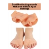 Premium Bunyon Ayak Baş Parmak Kemik Koruyucu Silikon Makaralı Ayak Parmak Ayırıcı Düzeltici 2 Çift