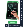 Premium Dijital Silgili Kalemli Çocuk Eğitim Tableti Grafik Ders Not Ödev Resim LCD Writing Tablet