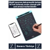 Premium Dijital Silgili Kalemli Çocuk Eğitim Tableti Grafik Ders Not Ödev Resim LCD Writing Tablet