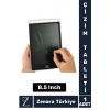 Premium Dijital Silgili Kalemli Çocuk Eğitim Tableti Grafik Ders Not Ödev Resim LCD Writing Tablet