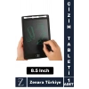 Premium Dijital Silgili Kalemli Çocuk Eğitim Tableti Grafik Ders Not Ödev Resim LCD Writing Tablet