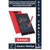 Premium Dijital Silgili Kalemli Çocuk Eğitim Tableti Grafik Ders Not Ödev Resim LCD Writing Tablet
