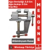 Premium Kompakt Kolay Tutuş Sıkıştırma Sabitleme Alüminyum Kasa Cep Çanta Boy Mini Mengene