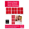 Premium Seri Ekstra Güçlü Akrilik Çift Taraflı Hazır Kesilmiş 25x30 Mm Montaj Bandı 36lı