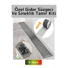 Premium Seri Suya Dayanıklı Gider Süzgeci Sineklik Tamir Kiti Bant 0.55 Mm 12 Cm X 4 Metre 5 Adet