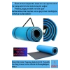 Premium Su Geçirmez Dayanıklı Taşıma Askılı Çift Taraf Kamp Uyku Matı Yer Minderi Yoga 16Mm Kalın